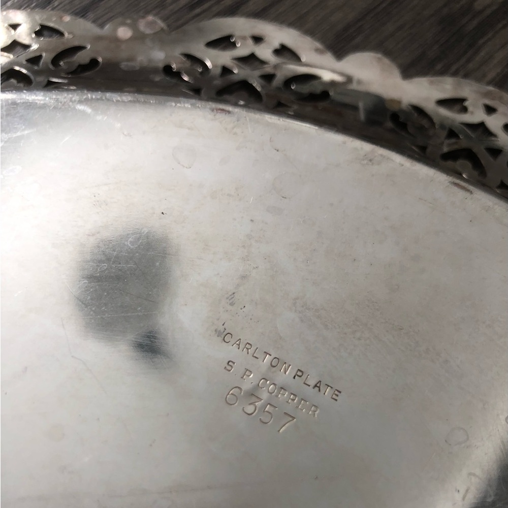 Vintage Carlton Plate Tray - Picture 6 of 6